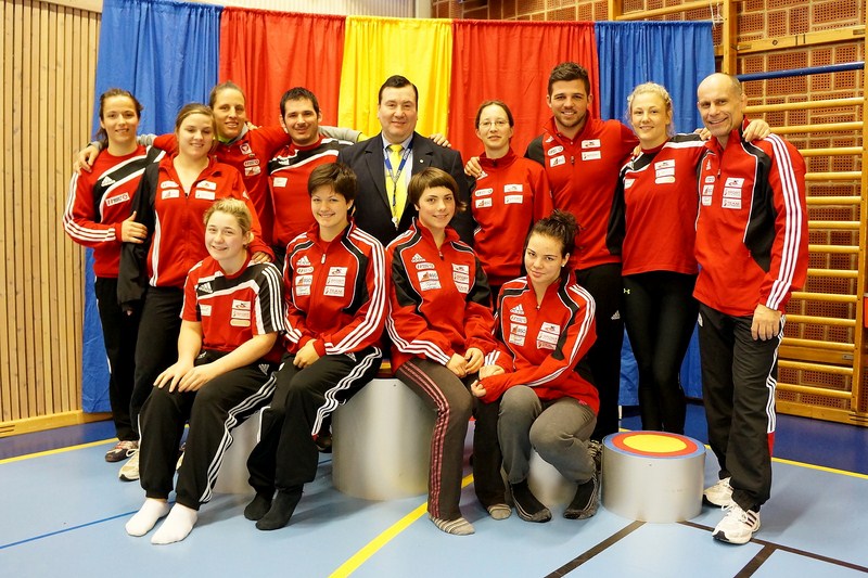 ÖRSV-Frauen-Team in Klippan (SWE)